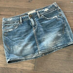 J &Company mini skirt Denim Jeans Mini Skirt SZ 29